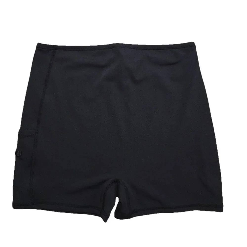 Halara ‎ Biker Short Shorts Women's S Black Pockets 3